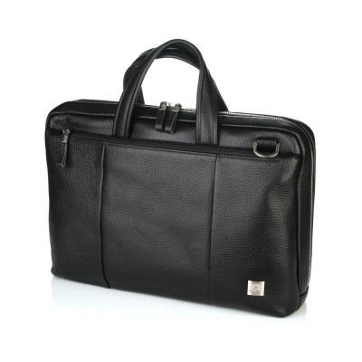 Мужская кожаная сумка-портфель Luxon 1439 черная Мужская кожаная сумка-портфель Luxon 1439 черная