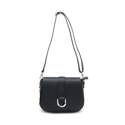 Женская кожаная сумка VEZZE 2494 черная