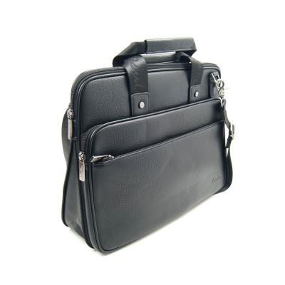 Мужская сумка-портфель Cantlor 705В-01 черная Мужская сумка-портфель Cantlor 705В-01 черная