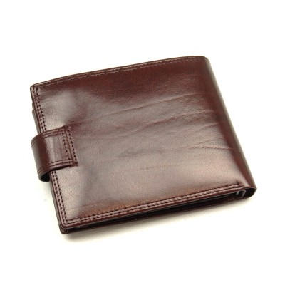 Мужской кожаный кошелек Marco Coverna BK003-805 коричневый Мужской кожаный кошелек Marco Coverna BK003-805 коричневый