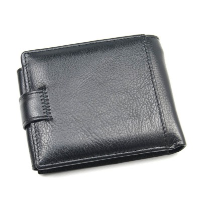 Мужской кожаный кошелек Marco Coverna M2 черный Мужской кожаный кошелек Marco Coverna M2 черный