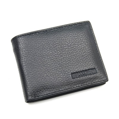 Мужской кожаный кошелек Marco Coverna M101 черный