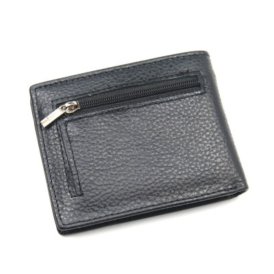 Мужской кожаный кошелек Marco Coverna M101 черный Мужской кожаный кошелек Marco Coverna M101 черный