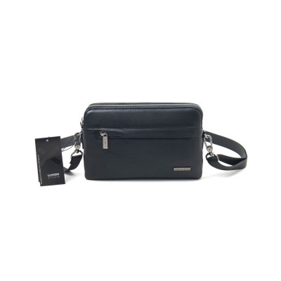 Мужская кожаная сумка Luxon 2013-27 черная