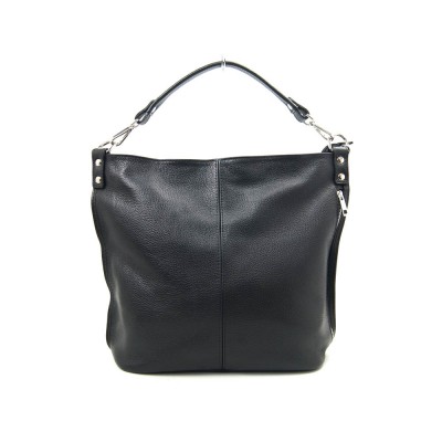 Женская кожаная сумка VEZZE 2495 черная