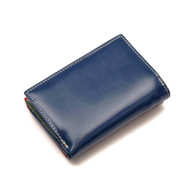 Женский кожаный кошелек Marco Coverna (2-2068-2) красно-синий Женский кожаный кошелек Marco Coverna (2-2068-2) красно-синий