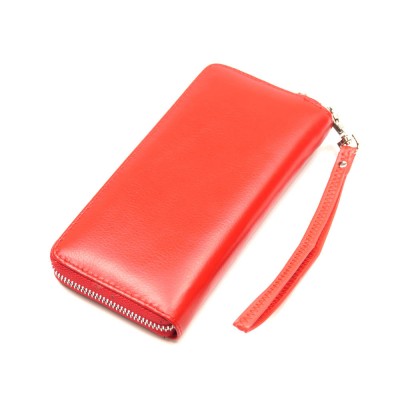 Женский кошелек на молнии Marco Coverna (7002-2) красный Женский кошелек на молнии Marco Coverna (7002-2) красный