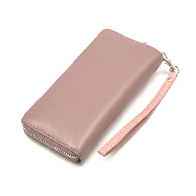 Женский кошелек на молнии Marco Coverna (7002-6) пудровый Женский кошелек на молнии Marco Coverna (7002-6) пудровый