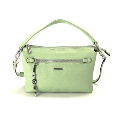 Женская сумка кросс-боди Velina Fabbiano 551747-30 зеленая