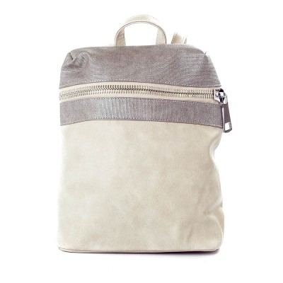 Рюкзак женский Chiara Barbados Е614-bis беж-серебро Рюкзак женский Chiara Barbados Е614-bis беж-серебро