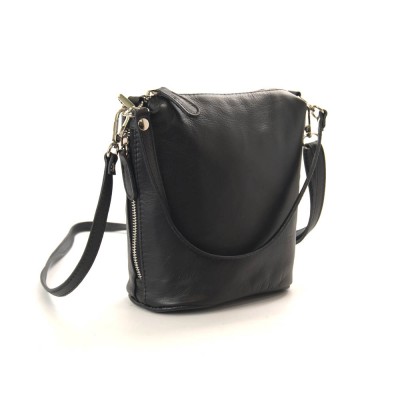 Женская кожаная сумка MIKO Ворек черная