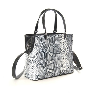 Сумка женская Karen Nina 2289 черно/белая змея Сумка женская Karen Nina 2289 черно/белая змея