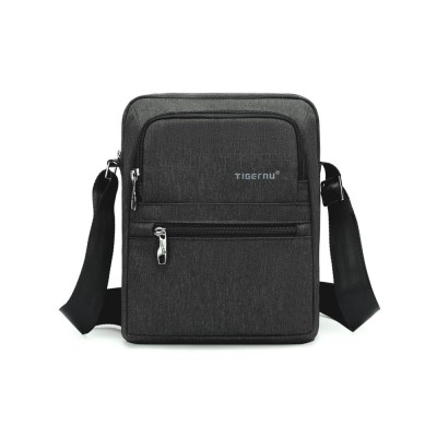 Мужская сумка Tigernu L5105 черно-серая