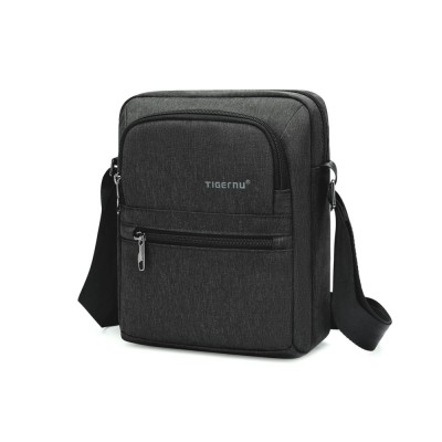 Мужская сумка Tigernu L5105 черно-серая Мужская сумка Tigernu L5105 черно-серая
