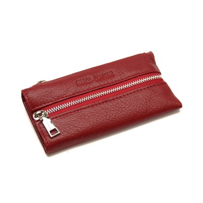 Женская кожаная ключница Marco Coverna (017-4) бордовая Женская кожаная ключница Marco Coverna (017-4) бордовая