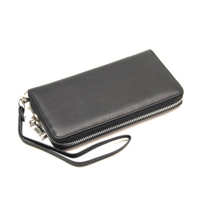 Женский кожаный кошелек-клатч Marco Coverna (7003-1) черный Женский кожаный кошелек-клатч Marco Coverna (7003-1) черный