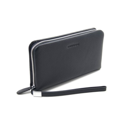 Мужская кожаная борсетка Marko Coverna 8504-3 черная