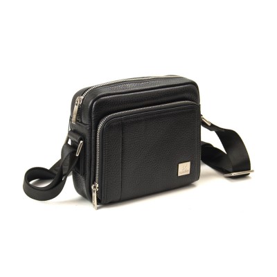 Мужская кожаная сумка Luxon 3065-4 черная Мужская кожаная сумка Luxon 3065-4 черная