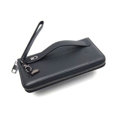 Мужская кожаная борсетка Marko Coverna B801Q черная Мужская кожаная борсетка Marko Coverna B801Q черная