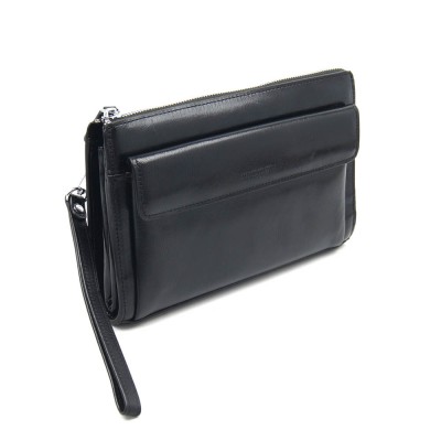 Мужская кожаная борсетка Marko Coverna 8543-3 черная Мужская кожаная борсетка Marko Coverna 8543-3 черная