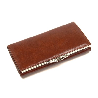 Женский кожаный кошелек Marco Coverna (N4-1011) coffee Женский кожаный кошелек Marco Coverna (N4-1011) coffee