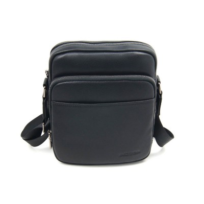 Мужская кожаная сумка Marko Coverna 7702 черная Мужская кожаная сумка Marko Coverna 7702 черная