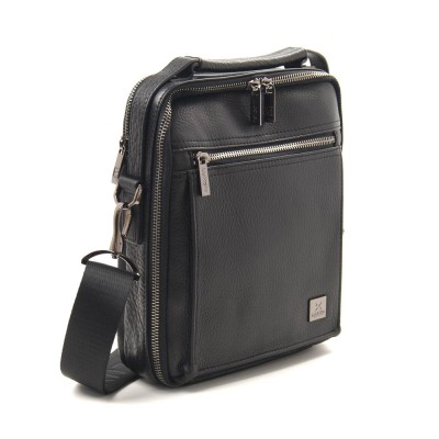 Мужская кожаная сумка Luxon 5396-4 черная Мужская кожаная сумка Luxon 5396-4 черная