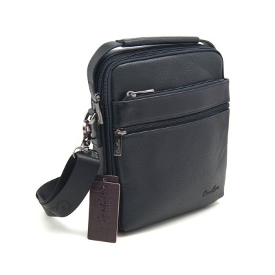 Мужская сумка Cantlor 1312 M-5 черная Мужская сумка Cantlor 1312 M-5 черная