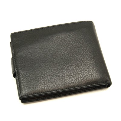 Мужской кожаный кошелек Dupont 4-444 черный Мужской кожаный кошелек Dupont 4-444 черный