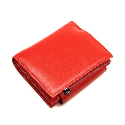 Женский кожаный кошелек Marco Coverna (2036-2) красный Женский кожаный кошелек Marco Coverna (2036-2) красный