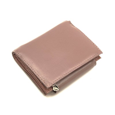 Женский кожаный кошелек Marco Coverna (2036-6) пудровый Женский кожаный кошелек Marco Coverna (2036-6) пудровый