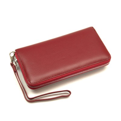 Женский кожаный кошелек-клатч Marco Coverna (6054-4) бордовый Женский кожаный кошелек-клатч Marco Coverna (6054-4) бордовый