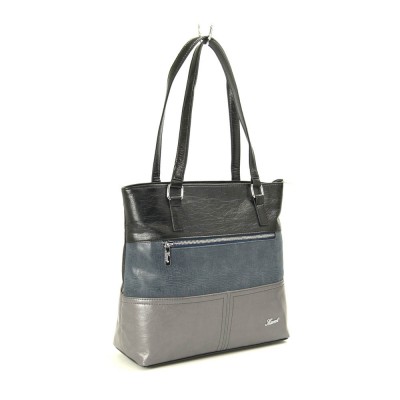 Сумка женская Karen Kleo N210 черно-синяя Сумка женская Karen Kleo N210 черно-синяя