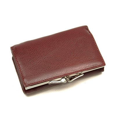 Женский кожаный кошелек Marco Coverna (N3-1005) wine red Женский кожаный кошелек Marco Coverna (N3-1005) wine red