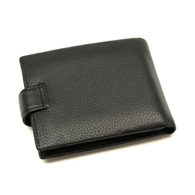 Мужской кожаный кошелек Alfa Ricco 8801 черный Мужской кожаный кошелек Alfa Ricco 8801 черный