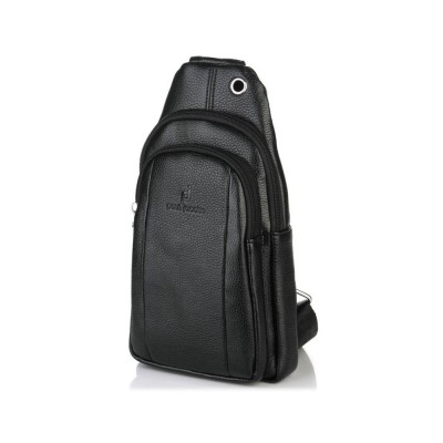 Мужская сумка-рюкзак Paul Jacobs 218 черная Мужская сумка-рюкзак Paul Jacobs 218 черная