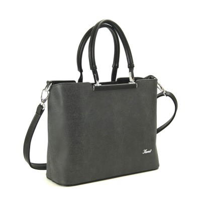 Сумка женская Karen Daniela 2275 черно-серая Сумка женская Karen Daniela 2275 черно-серая