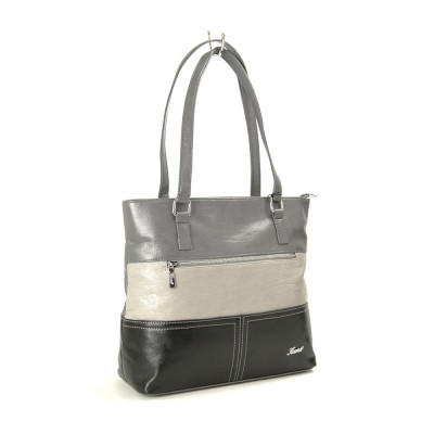 Сумка женская Karen Kleo N210 черно-серая Сумка женская Karen Kleo N210 черно-серая