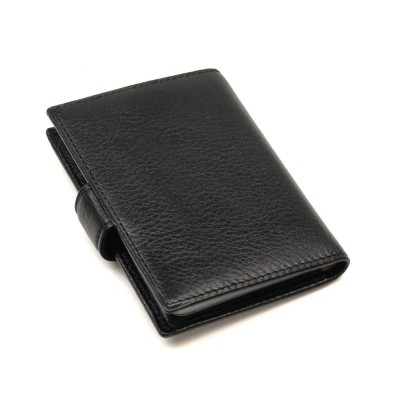 Мужская кожаная визитница Luxon 8364 черная Мужская кожаная визитница Luxon 8364 черная