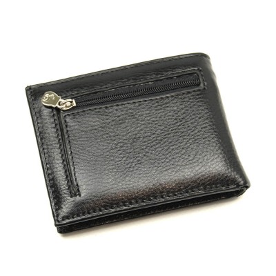 Мужское кожаное портмоне Marco Coverna 030AH черное