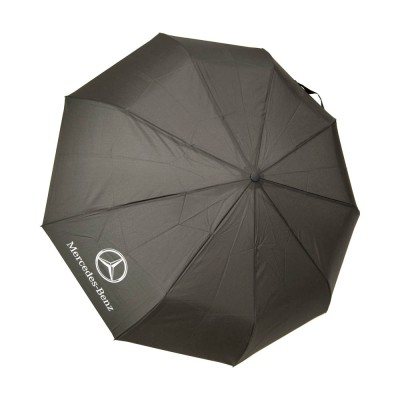 Зонт складной мужской Universal 0040 Mercedes полный автомат черный