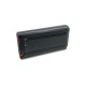 Женский кожаный кошелек Vermari 72081-1806 черно-красный