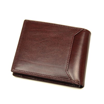 Мужской кожаный кошелек Marco Coverna BK003-WM01 Wine red Мужской кожаный кошелек Marco Coverna BK003-WM01 Wine red