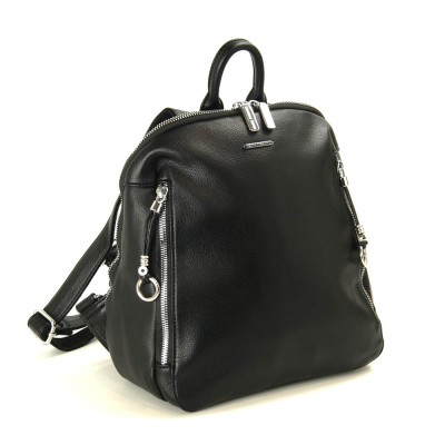 Рюкзак женский Velina Fabbiano 553019-1 черный Рюкзак женский Velina Fabbiano 553019-1 черный