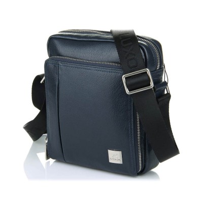 Мужская кожаная сумка Luxon 3065-5 синяя Мужская кожаная сумка Luxon 3065-5 синяя