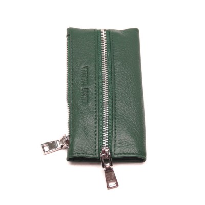 Женская кожаная ключница Marco Coverna (017-7) зеленая Женская кожаная ключница Marco Coverna (017-7) зеленая