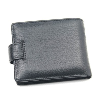 Мужской кожаный кошелек Marco Coverna M14 черный Мужской кожаный кошелек Marco Coverna M14 черный