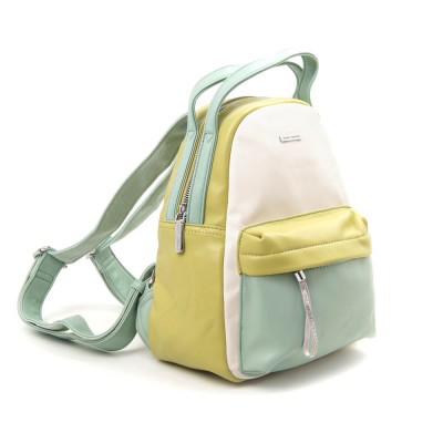 Рюкзак женский Velina Fabbiano 552979 зелено-голубой Рюкзак женский Velina Fabbiano 552979 зелено-голубой