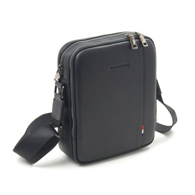 Мужская кожаная сумка Marko Coverna 7705-1 черная Мужская кожаная сумка Marko Coverna 7705-1 черная