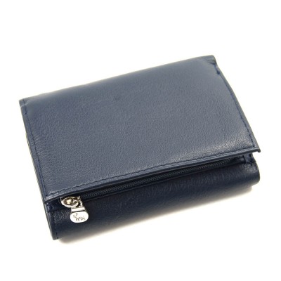 Женский кожаный кошелек Marco Coverna (1419-5) синий